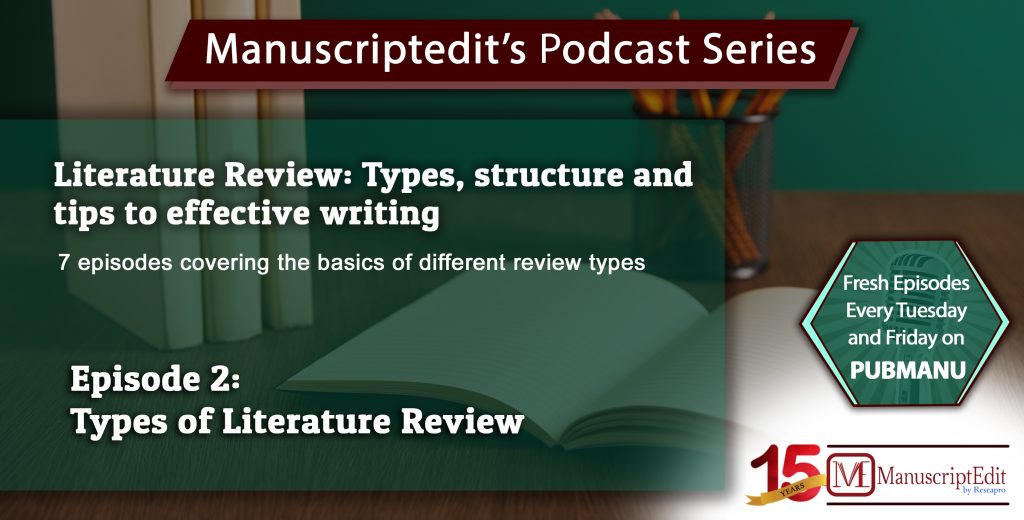 concise learning about types of literature review